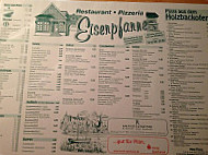 Eisenpfanne menu