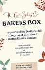 Flour Girls Baking Co menu