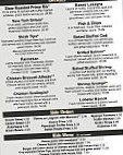 The Profile Tavern menu