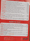 Pizza Vénitienne menu