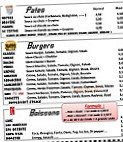 Le Combi menu