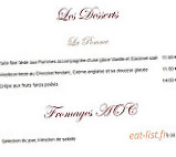 La Closerie Saint Alban menu