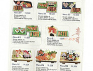 Sushi Bobun menu