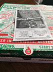 Papa Johns Pizza menu