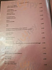 Rocio menu