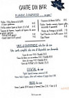 La Cabane à Crêpes menu