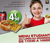 Kebab House menu