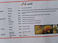 La Cafounette Del Païs menu