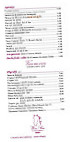 Le Cheval Blanc Wine Bar menu