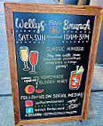 Welly's menu