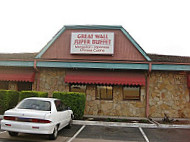 Great Wall Super Buffet. outside