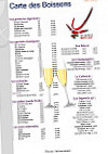 Le Boeuf Rouge menu