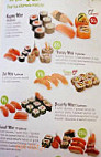 O Sushi menu