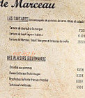 Le Bistrot De Marceau menu