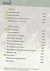 Almstube menu