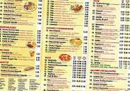 Nas Pizza & Grillhaus menu