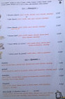 La Roche aux Fees menu