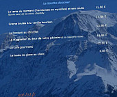 Le Hors Pistes menu