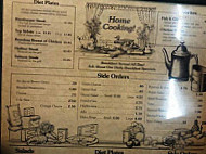 Coffee Cup Cafe menu