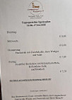 Brunnenwirt menu