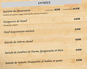 L'imprévu menu