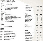 Spicers Hidden Vale menu