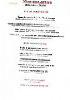 L'Oustau Camarguais menu