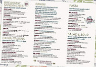 Gusto Italian Cafe menu