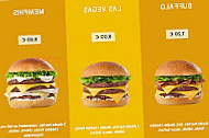 Speed Burger menu