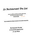 Du Lac menu