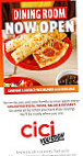 Cicis Pizza menu