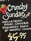 Udderly Delicious Ice Cream menu