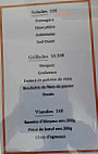 L'authentique menu