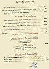 La Corneille Gourmande menu