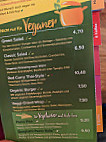 Cafe Del Sol menu