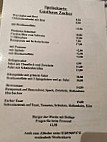 Zum Zacher menu