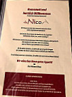 Pizzeria Da Nico menu