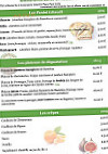 De La Haute Ville menu