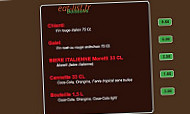 Pizza Bella menu