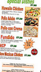 Mazatlan menu