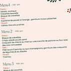 La Maison Du Traiteur menu