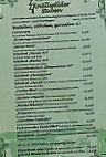 Gaststätte Bürgerhaus Knüllwälder Stuben menu