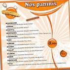 Saffa Pizza menu