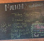 Malachi Smokehouse menu