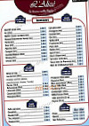 L'alizé menu