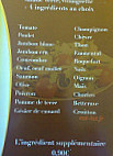 Pizzeria L'olivier- ChÂtellerault 86 menu