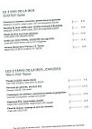 Z Tapas menu