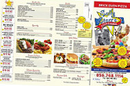 Sally Star menu