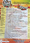 Sabino Pizza menu