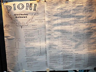 Dioni menu